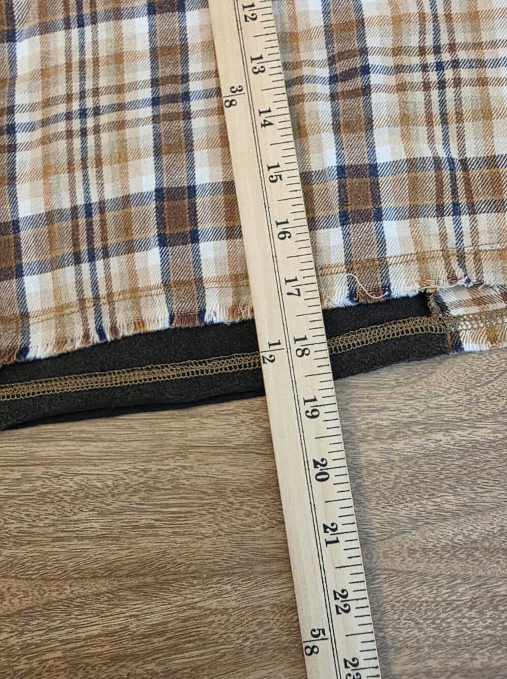 Altar'd State Nashville Plaid Flannel Cropped Shacket Large New - Picture 10 of 16